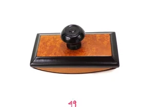 Burled Solid Maple Ink Rocker Blotter Copy of 1890's Handmade MN 2Papers INC #49 - Picture 1 of 19