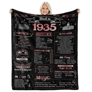 Geschenk zum 90. Geburtstag für Frauen - 1935 - Best for 90 year old woman - De... - Bild 1 von 7