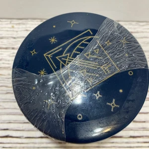 Astrologie dunkelblau kleine Schmuckschatulle mit Deckel/Schütze NEU - Bild 1 von 8