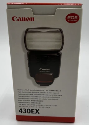 Canon 430EX Speedlite Flash for Pro1 Pro 90 G Series and all EOS SLR Cameras - Image 1 of 4