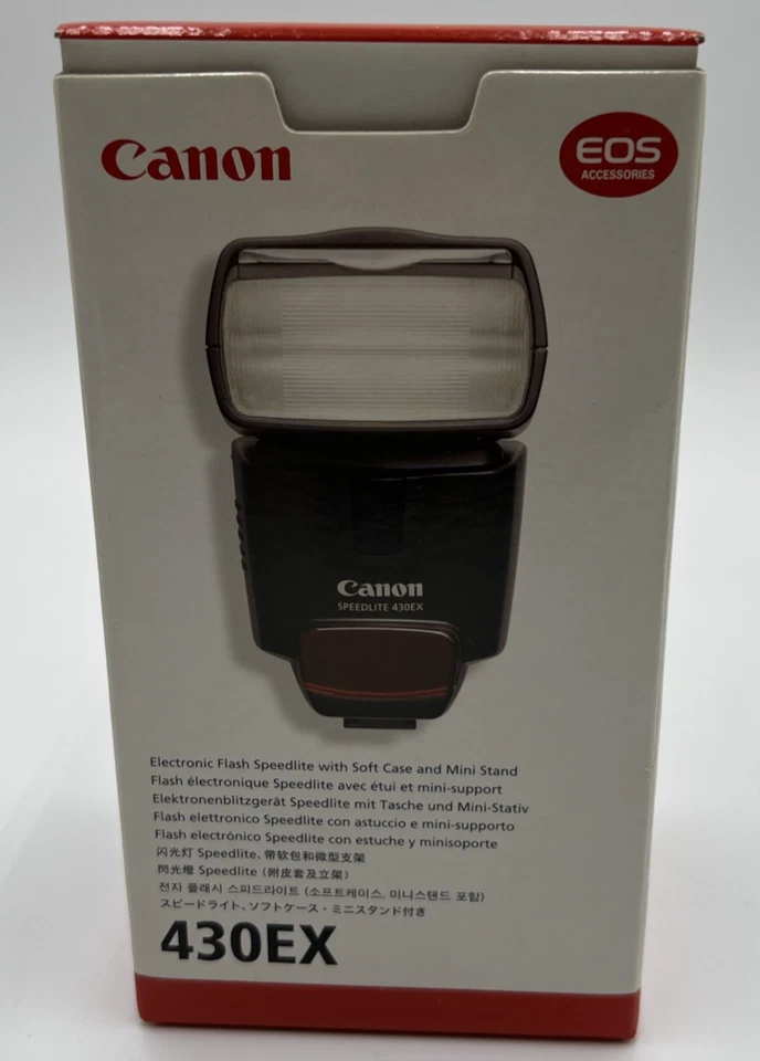 Canon 430EX Speedlite Flash for Pro1 Pro 90 G Series and all EOS SLR Cameras - Image 1 of 4