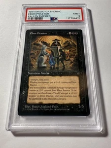 Ebon Praetor Fallen Empires Regular PSA 9 MINT - Picture 1 of 3