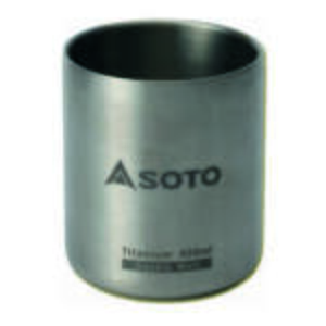 SOTO Titanium Aero Mug Cup & lid backpacking camping Drinking & cooking 450ml