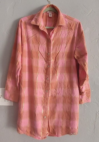 UNDERCOVER Victoria Secret Pigiama Vestito con Bottoni Donna M Cotone Viscosa 18 Pollici di