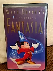 Walt Disney's Fantasia Masterpiece VHS CLAM MISBN# 1-55890-132-9 - Picture 1 of 5
