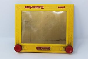 Vintage easy-writer 2 - 1989- Buddy L - Etch A Sketch   Line Breaker Button