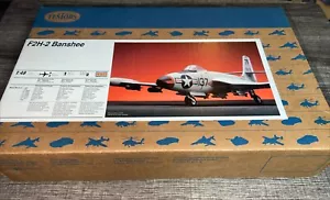 NEW SEALED 1:48 Testors F2H-2 Banshee Plastic Model Jet Kit #7522 - Picture 1 of 12