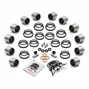2001 Kawasaki ZX6R Ninja J2 FRONT brake caliper piston & seal rebuild kit - Picture 1 of 6