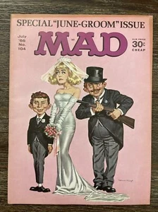 Mad Magazine #104 July 1966 - Picture 1 of 16