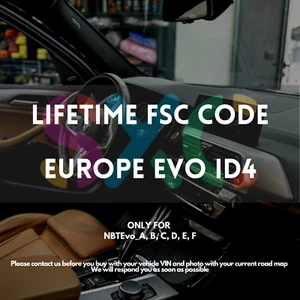 Europe EVO 2025-2 | ROAD MAP UPDATE FSC Code - BMW MINI ID4 - Zdjęcie 1 z 4