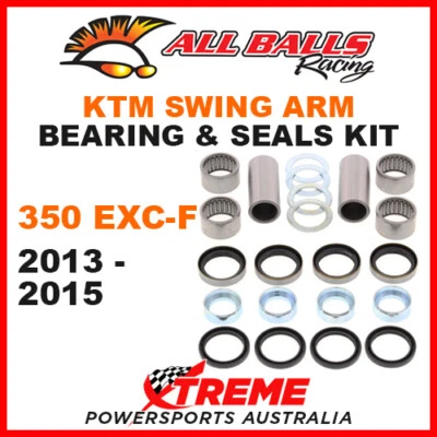 ALL BALLS 28-1168 MX SWINGARM BEARING KIT KTM 350EXCF 350 EXC-F 2013-2015 ENDURO - Image 1 of 2