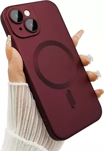 Magnetic Case for Iphone 13 Phone Case for Women/Men, Matte Luxury Soft Metallic - Picture 1 of 12
