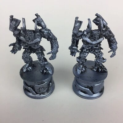 2(两) 变形金刚国际象棋套装替换件银色 BISHOP 2006/2007  — 第 1/4 张图片