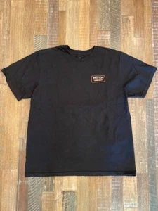 Brixton Custom Quality Herren Kurzarm T-Shirt schwarz Gr. XL - Bild 1 von 4