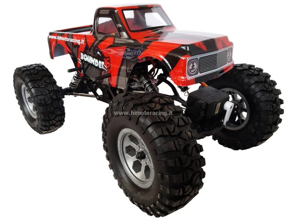 MINI ROCK CRAWLER BOUNDER 1/16 RADIO 2.4GHZ HIMOTO RTR 4WD ELETTRICO RC-370 RTR - Immagine 1 di 1