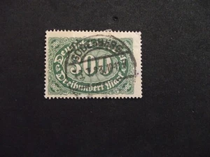 Germany 1922 Issue of 1921 with new value. Used. - Picture 1 of 2