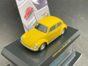 Kyosho 1/64 Volkswagen collection Beetle 1303 yellow diecast model car 26D2 - Picture 1 of 5