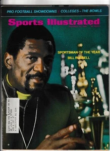 Sports Illustrated Magazine 1968 Bill Russell Sportsman of the Year NBA HOF Rare - Picture 1 of 1