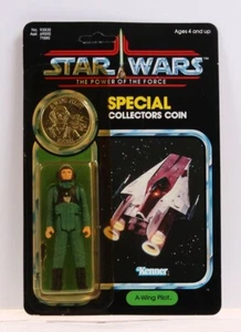 Vintage Star Wars 1984 A-Wing Pilot - Kenner - C-8.5 MOC - SYB - Bild 1 von 2