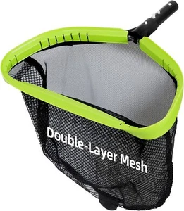 Pool Net,Professional Swimming Pool Leaf Skimmer Nets for Cleaning with Double - Picture 1 of 7