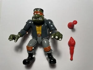 Vintage Playmates TMNT Mike as Frankenstein 1993 Universal Monsters Figure RARE - Picture 1 of 2