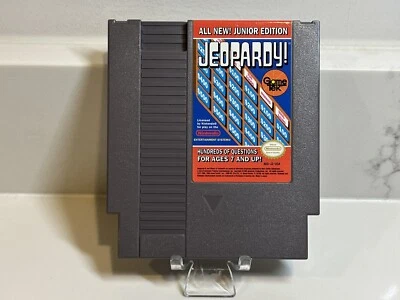 Jeopardy! Junior Edition - 1989 NES Nintendo Game - Cart Only - TESTED! - Image 1 of 4