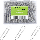 Paper Clips, Smooth Paper Clips, Sturdy And Reliable Smooth Finish Clips