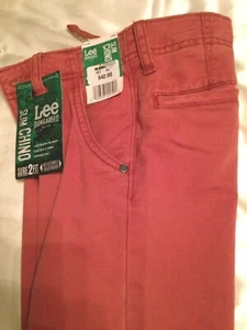 Lee Dungarees: Boy' Slim-fit Chino Pants, Reg & Slim: "Lava" 10R,12R - Picture 1 of 6
