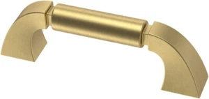 Tirador de gabinete Liberty P38549C-117-CP 3 pulgadas C-C cálido industrial de latón cepillado - Imagen 1 de 2