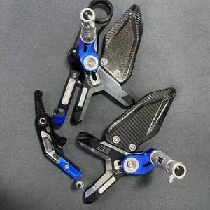 For BMW S1000RR M1000RR Footrest Kit Foot Peg Rear Adjustable Footrest 2019-2023 - Picture 1 of 6