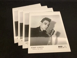 Foto de prensa Robert Gordon/RCA C. 1981 8" X 10" brillante. (G) - Imagen 1 de 2