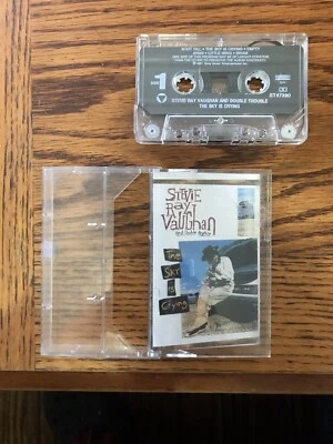 STEVIE RAY VAUGHAN THE SKY IS CRYING Cassette Tape 1991 Rock Blues Rare EX - Image 1 of 2