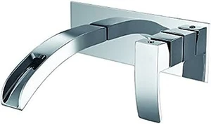 Calypso Vivaro WALL BASIN TAP MIXER CHROME RRP £350 - Picture 1 of 2