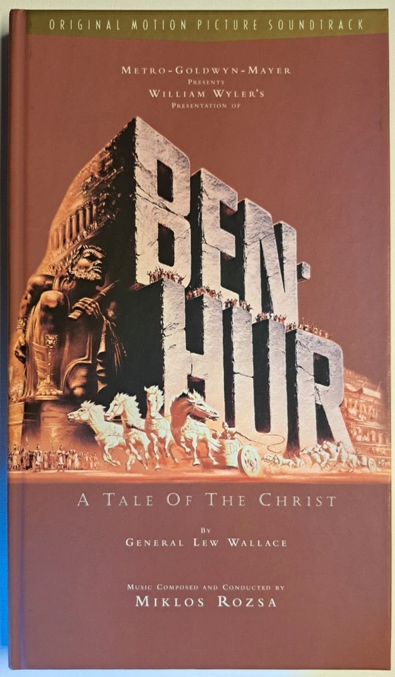 📀Original Soundtrack Ben-Hur - vom Oscar-Gewinner Miklos Rozsa - Top-Zustand📀 - Bild 1 von 1