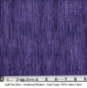 Medium - dunkellila meliert Druck 100 % Baumwollstoff von 1/4 Yard von Bolzen - Bild 1 von 2