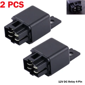 12V 40A DC Relay 4-Pin For Automotive Fog Driving Light Wire Harness Heavy Duty - Picture 1 of 12