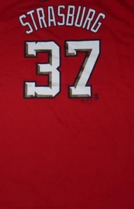 NEW MLB Stephen Strasburg Jersey Style T Shirt Youth Boys XL 18 20 NEW NWT 3F46 - Picture 1 of 4