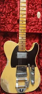 FENDER Cunife Telecaster Heavy Relic MN Aged Butterscotch Blonde w/Bigsby - Bild 1 von 3