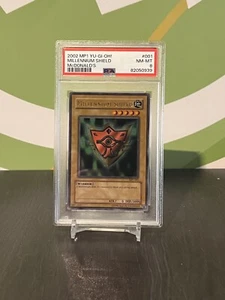 PSA 8 Yugioh McDonalds Unlimited Ultra Rare Millennium Shield MP1-001 NM/MINT!! - Picture 1 of 1