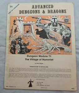 Advanced Dungeons and Dragons Module T1: The Village of Hommlet AD&D TSR9026 - Picture 1 of 3