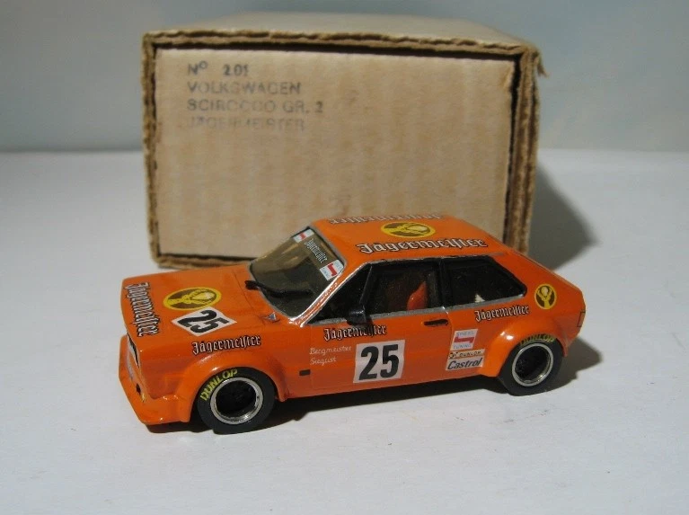 Volkswagen Scirocco  Tin Wizard 1976 Zandvoort  Jagermeister #25 1:43 Model  BIN - Image 1 of 4