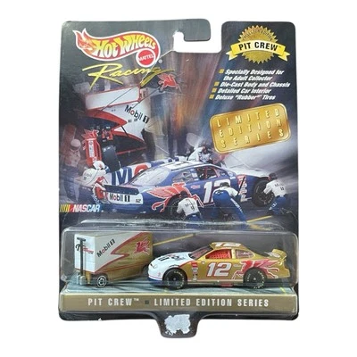 Jeremy Mayfield #12 Hot Wheels Racing Pit Crew 1:64 Scale Die Cast - Image 1 of 2