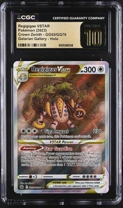 REGIGIGAS VSTAR Crown Zenith Holo Trainer Gallery #GG55 CGC Pristine Pokemon - Picture 1 of 2