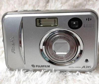 [NEAR MINT] Fujifilm Finepix A345 10MP Compact Camera AA Battery Tested Japan - Image 1 of 4