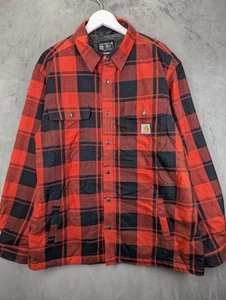 Carhartt Holzfäller Hemd Jacke Gr. XL Loose Box Fit Sherpa gefüttert Flanell 2883 - Bild 1 von 9