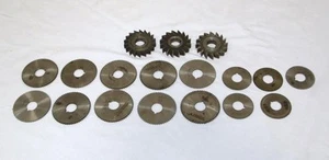Lot of 18 Mill Cutters - New & Used - 5/8" Arbor - Picture 1 of 7