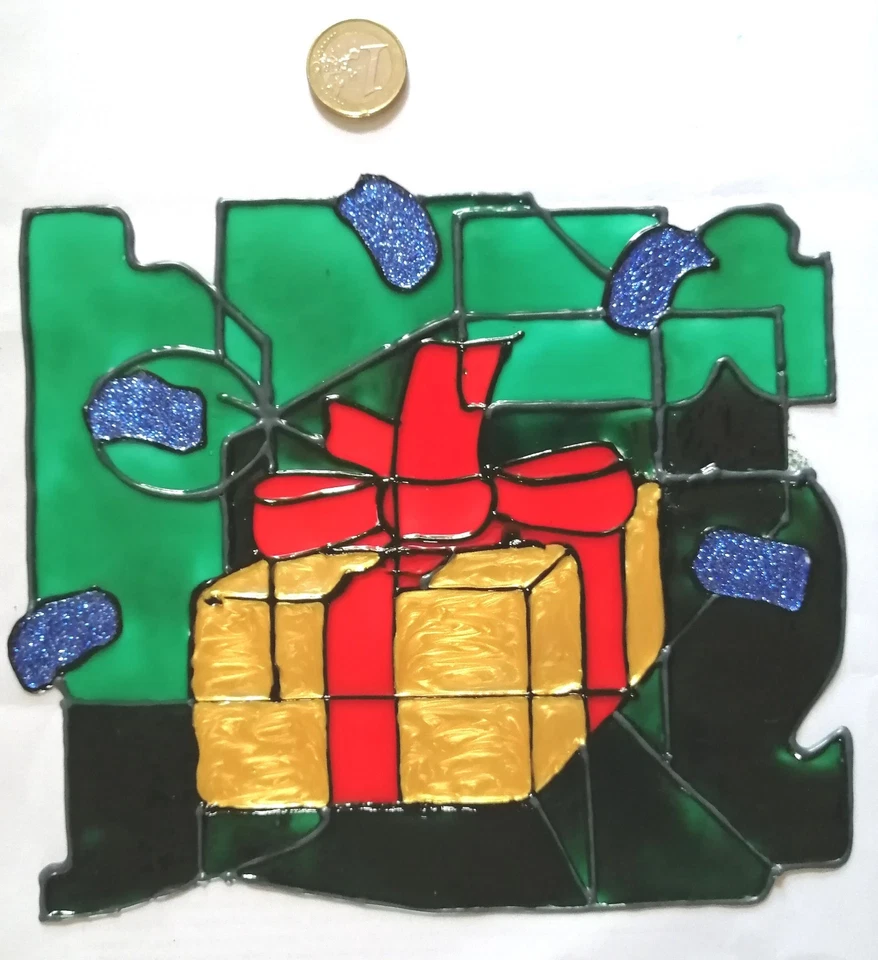 Window Color, Fensterbild, großes Geschenk, Weihnachten! - Bild 1 von 1