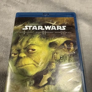 Star Wars Trilogy: Episodes I-III (Blu-ray Disc, 2011, 3-Disc Set, Boxed Set) - Bild 1 von 10