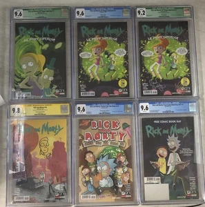 Rick and Morty CGC LOT OF 6 ONI PRESS 2017 - Bild 1 von 7