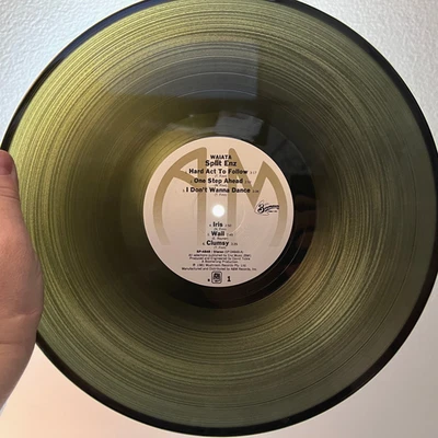SPLIT ENZ - Waiata (1981, Translucent Vinyl) - 12" Vinyl Record LP - EX - Image 1 of 4
